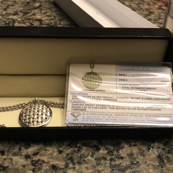 Sterling silver pendant - Picture 2 of 2